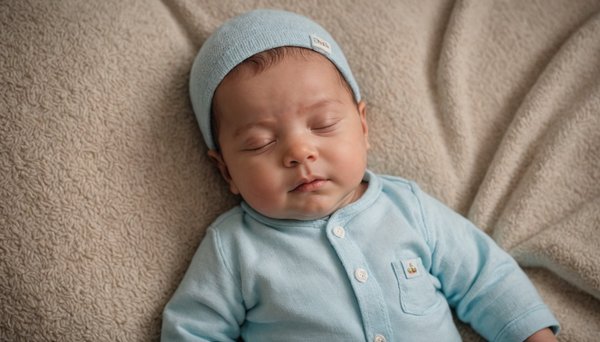 Bébé reborn garçon aux yeux fermés : un compagnon apaisant